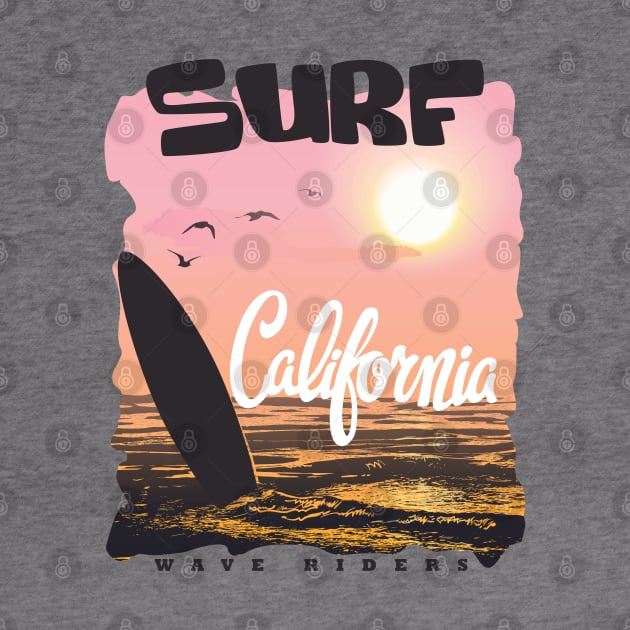 Surf California by Dojaja